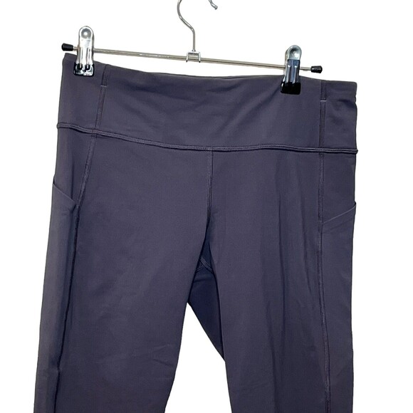 Lululemon Pace Rival Crop 22in Leggings Moonphase Luxtreme Pockets Womens Size 6 - Picture 3 of 12